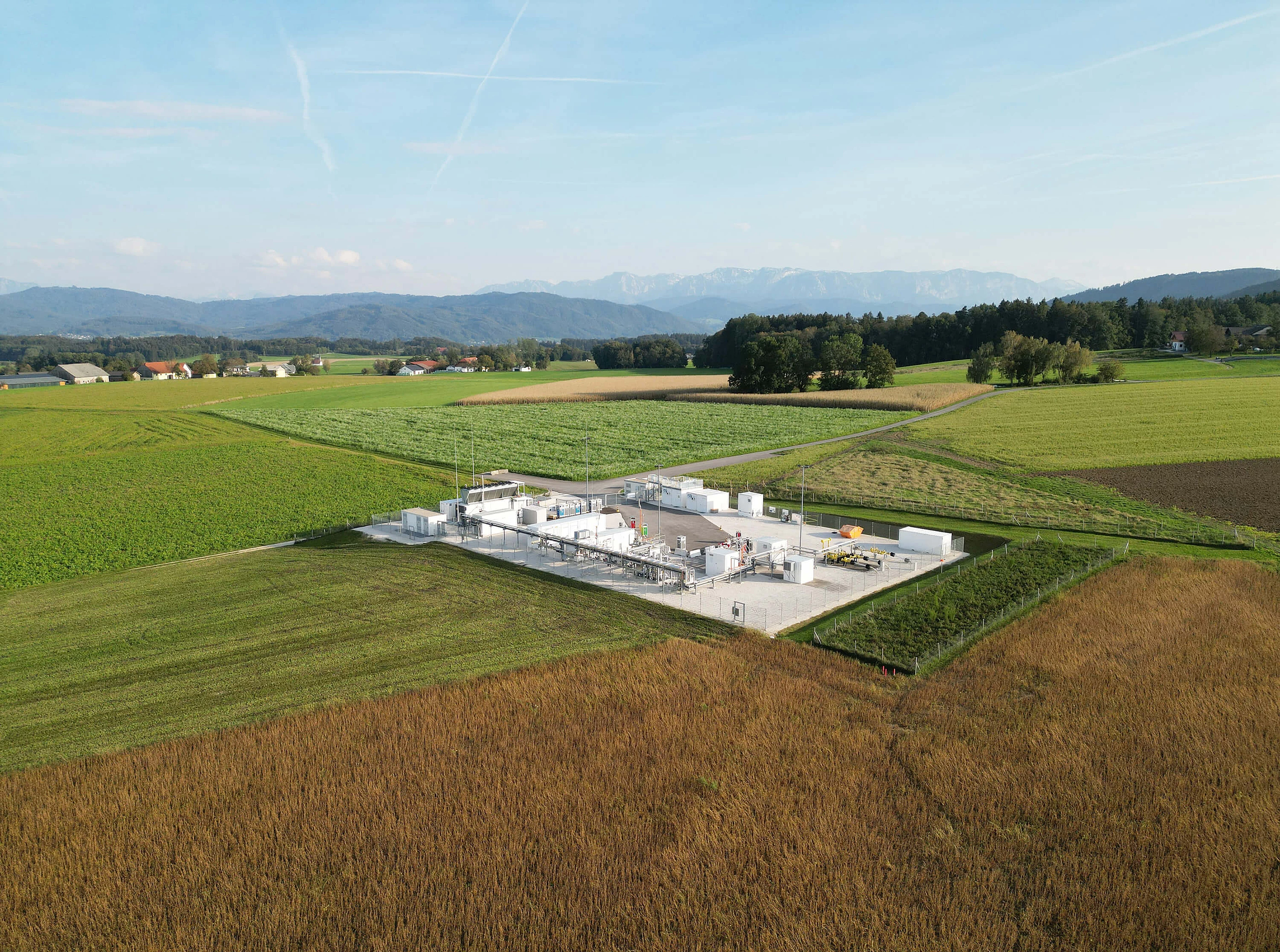 Rubensdorf store surrounded by fields