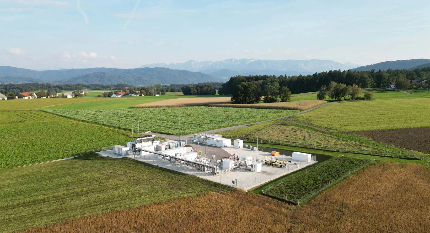 Rubensdorf store surrounded by fields