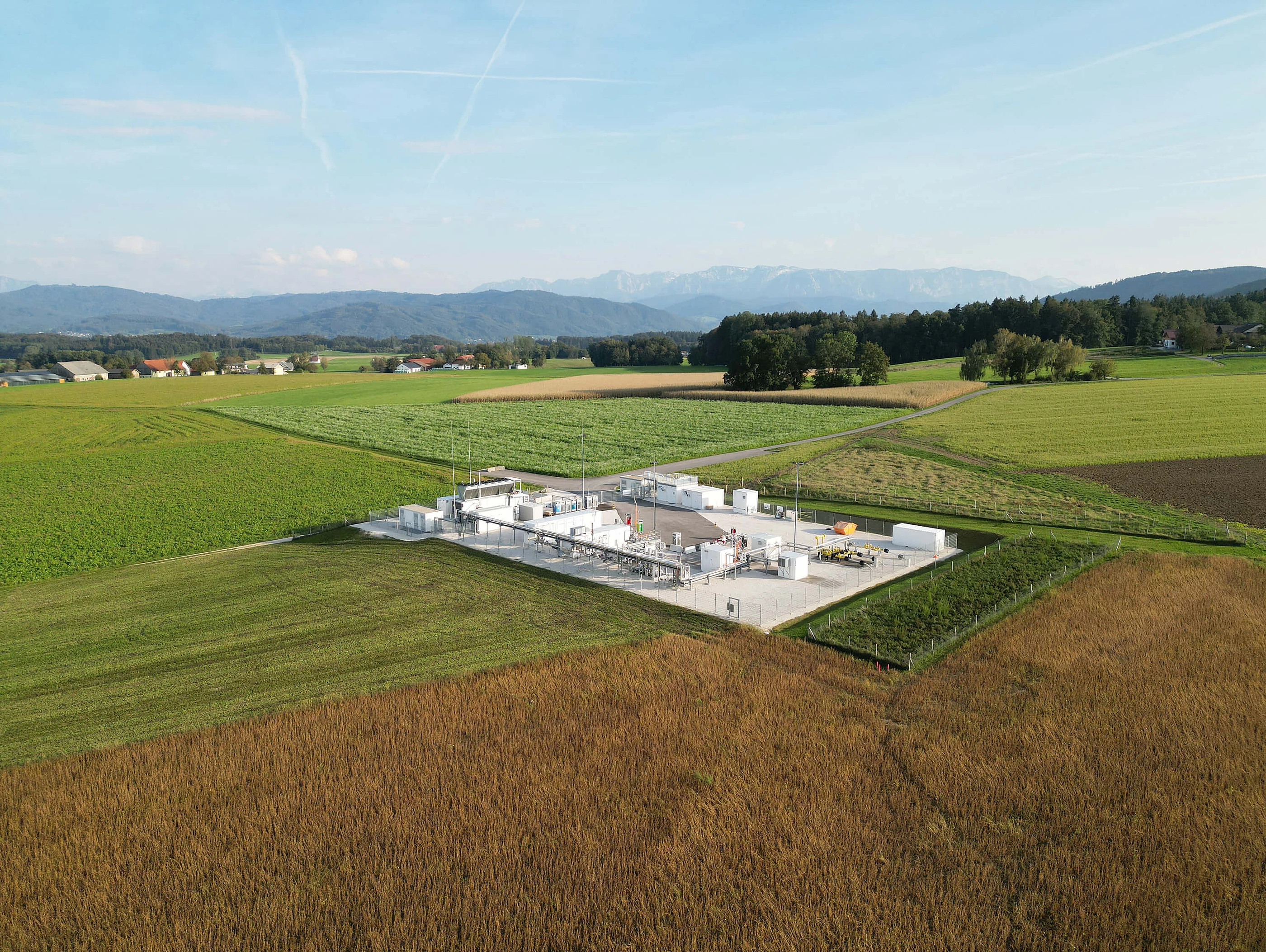 Rubensdorf store surrounded by fields